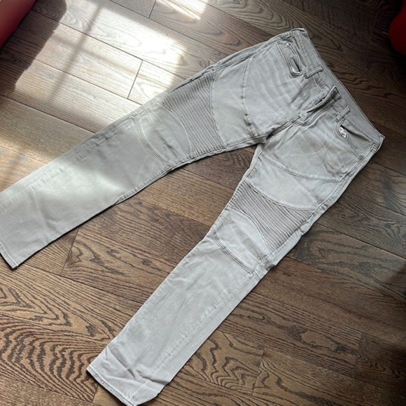 G-Star Skinny Jeans in Light Gray waist 33 men’s juniors designer sale casual - Picture 1 of 2